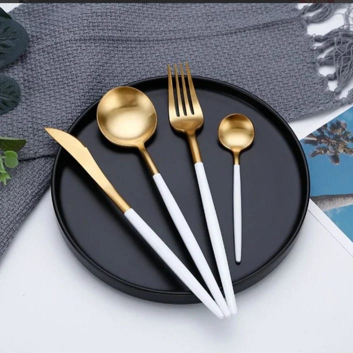Two-Tone Cutlery Set